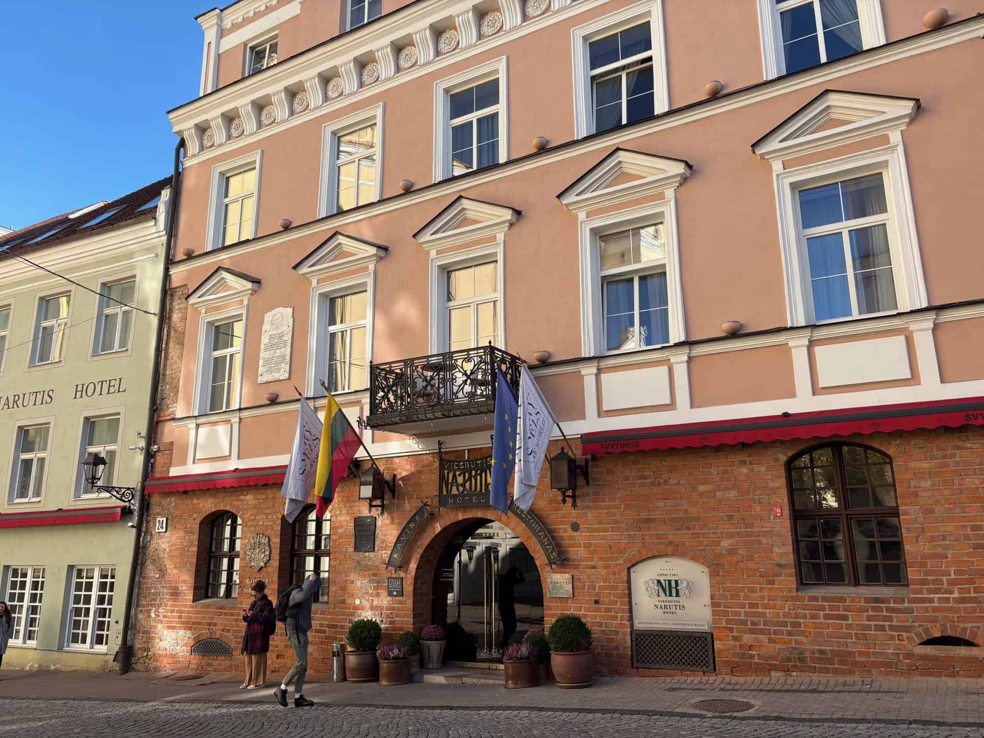 מלון נרוטיס בעיר העתיקה של וילנה